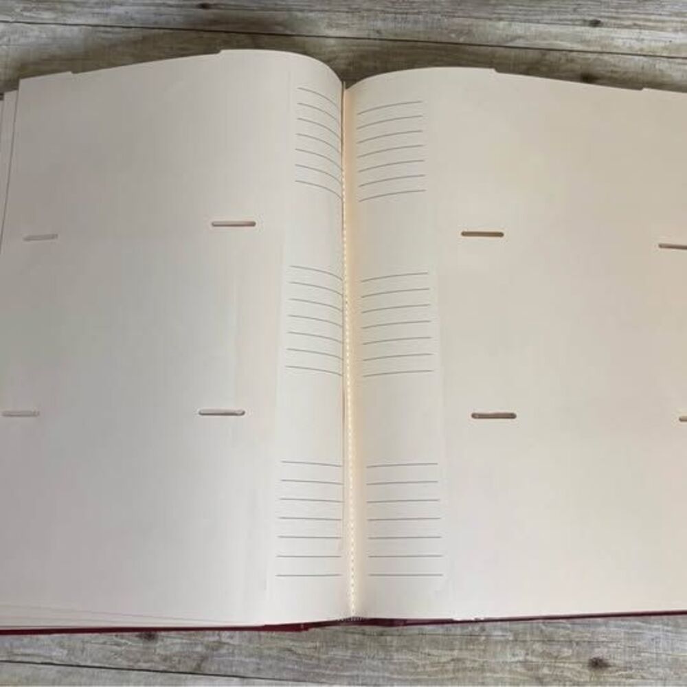 Red Suede Photo Album - Picture 4 of 4